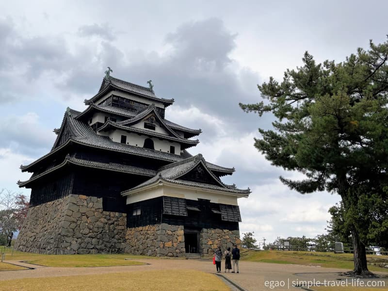 貴重な現存天守の国宝松江城