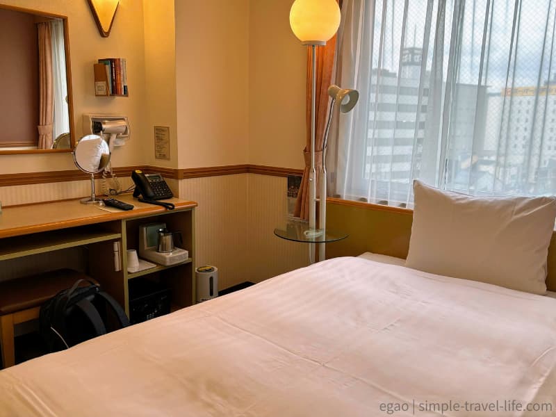 東横INN松江駅前のエコノミーシングルの部屋