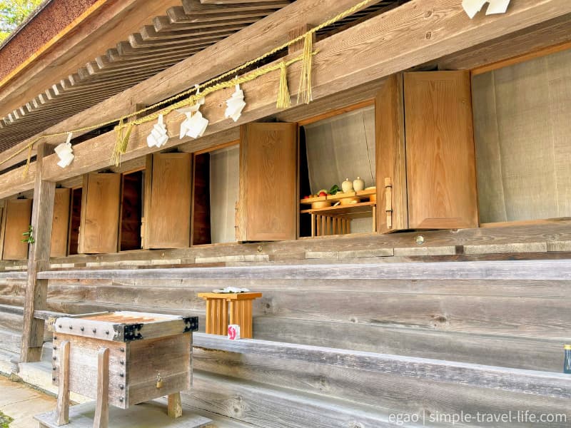 神在祭の期間中、全国の神々の宿泊場所となる十九社