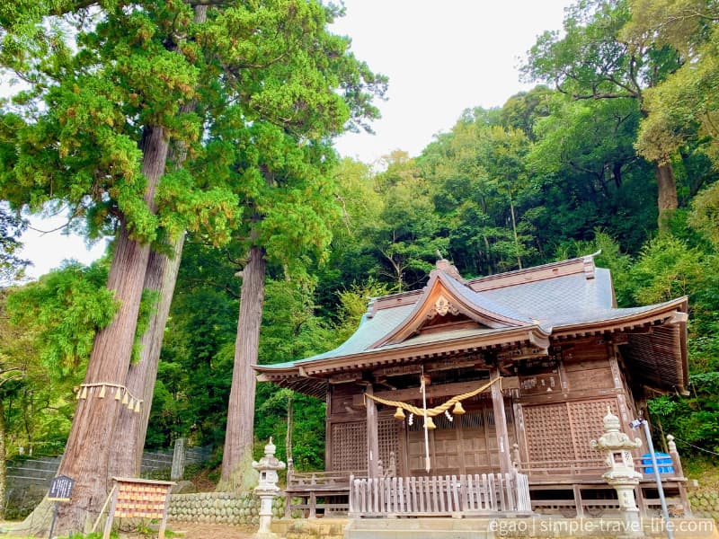 修禅寺の東隣にある静かな佇まいの日枝神社