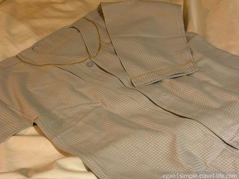 スーパーホテル鳥取駅前のワンピースタイプのパジャマ