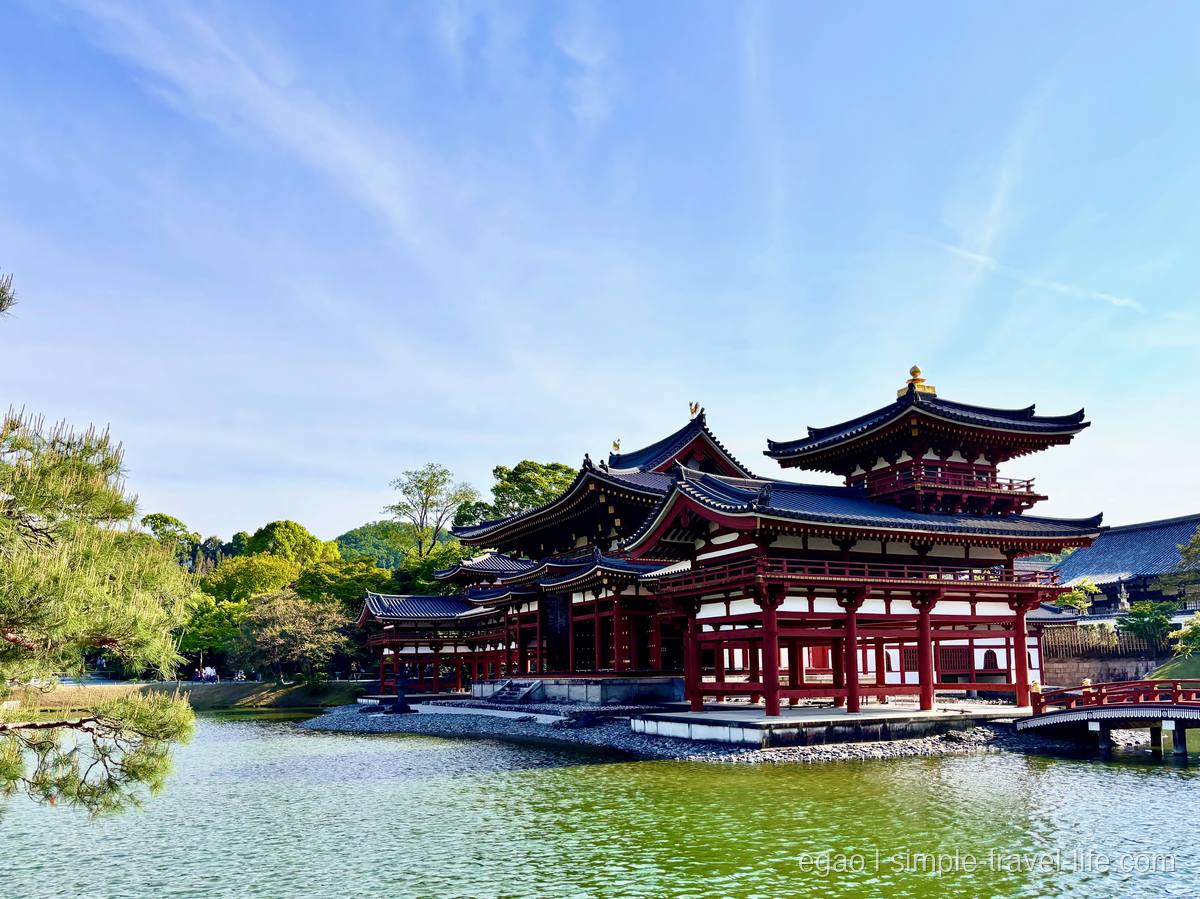 阿字池に映る平等院鳳凰堂